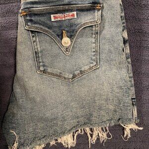 Women's Hudson "Croxley" denim cut-off jean shorts‎